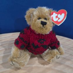 ty Attic Treasures - Bearkhardt "The Bear" - Vintage 1993 - 7.5" tall