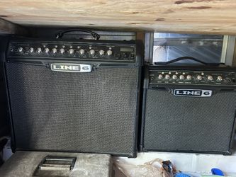 Used Line 6 Spider IV 75W & III 15 1X8 15W Guitar Combo Amp