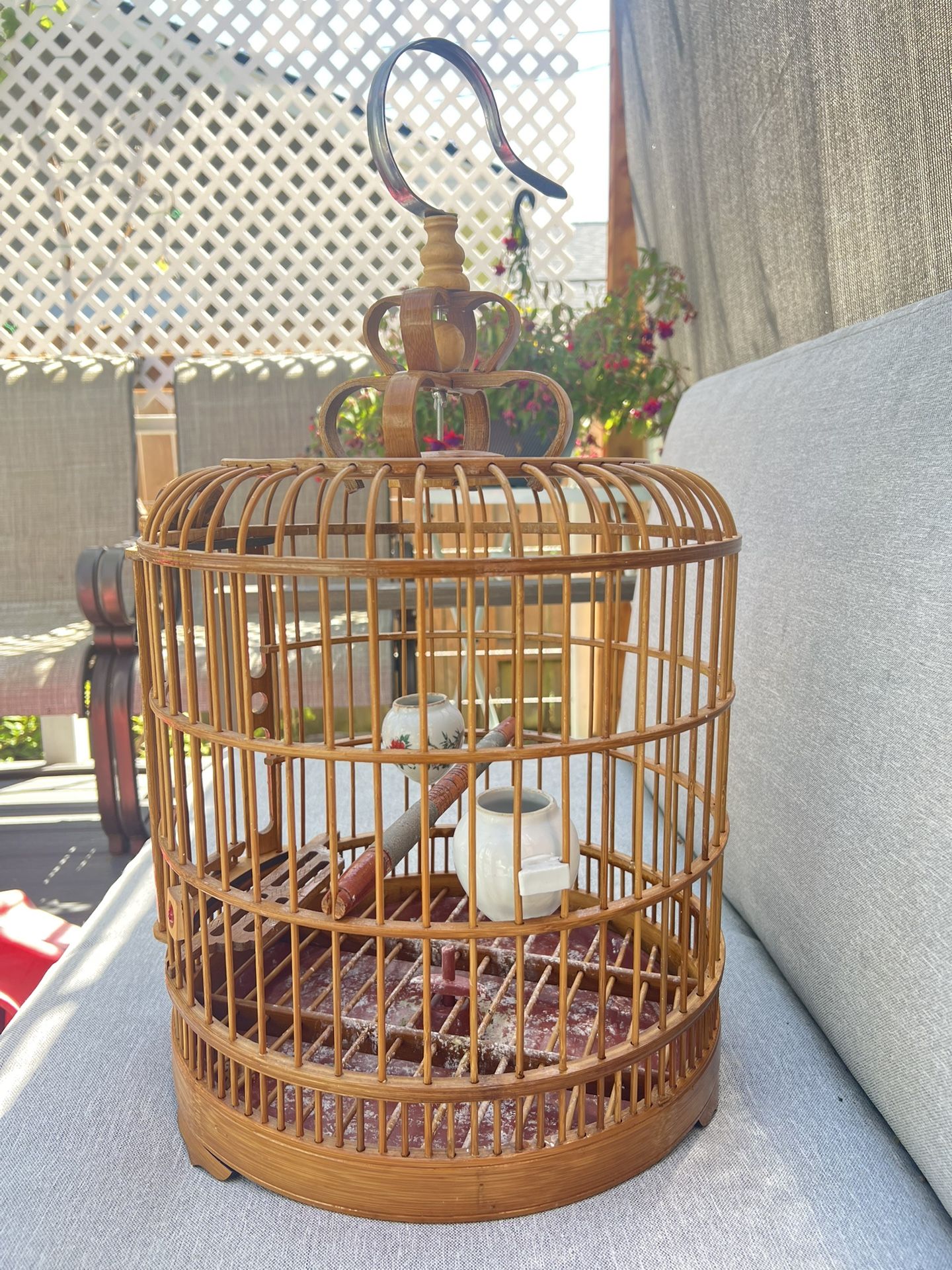 Bamboo Cage Bird