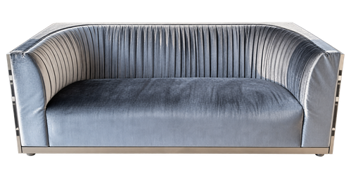 Modern Luxury Grey Velvet Sofa