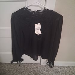 Zara Black Shirt 