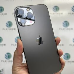 iPhone 13 Pro Max, Including Glass Guard, Unlocked, Graphite Color, Warranty $599