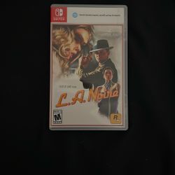 LA Noire For Switch
