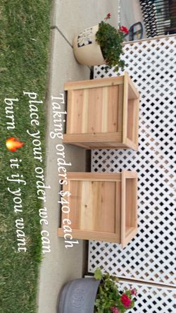 Planter boxes