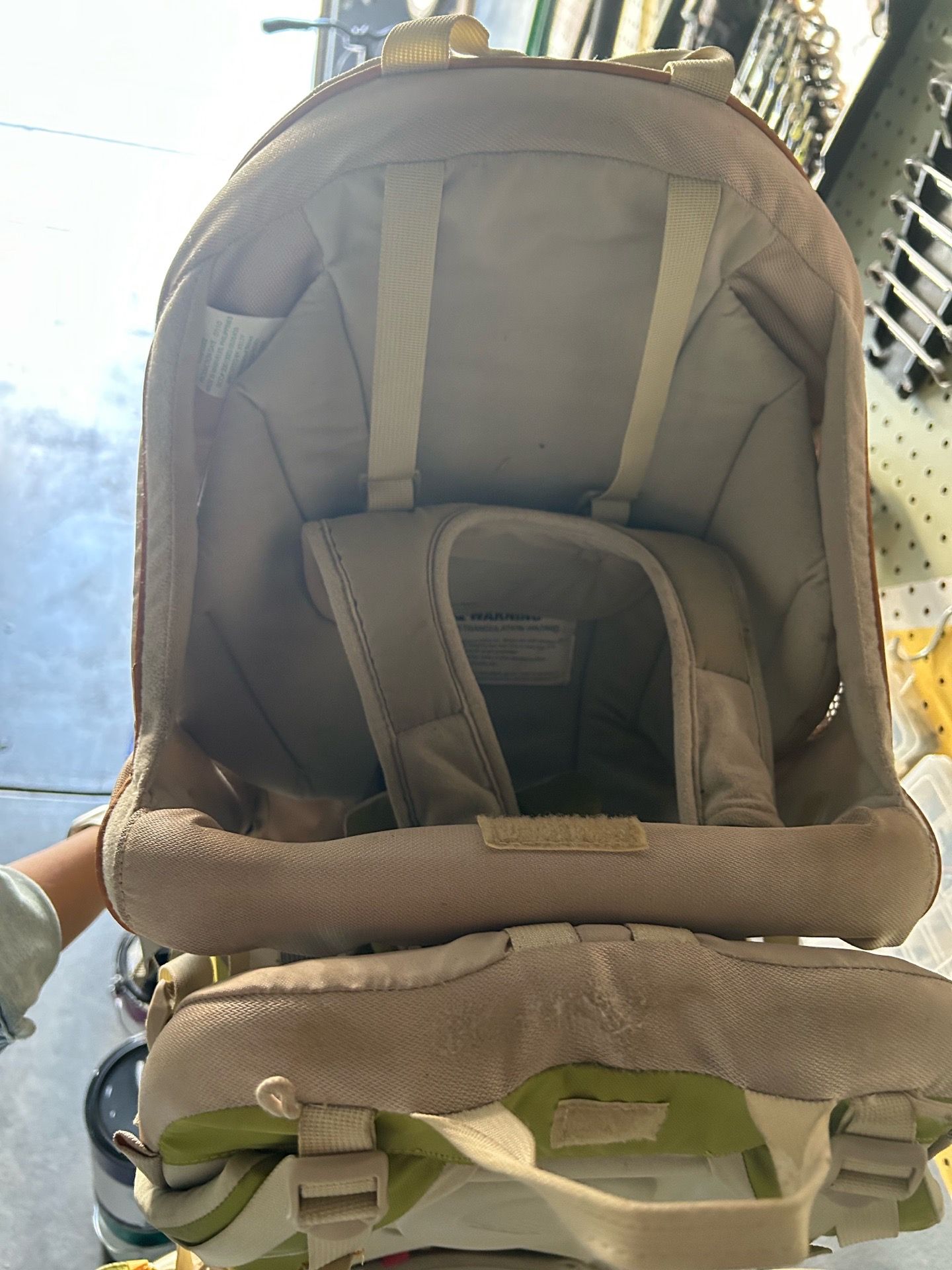 amazon timbuk2 q backpack Kineño Leather Backpack size backpack with a bogo-sale COLOR:Fuzzy Window Print-Torrent Blue