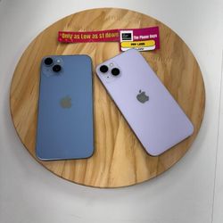 Apple iPhone 14 Plus Unlocked -90 Day Warranty-$1 DOWN-NO Credit Needed