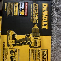 brand new dewalt 20 v drill 