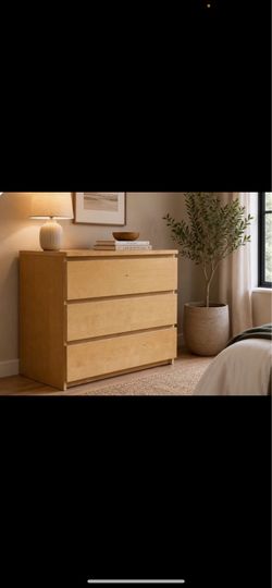 IKEA MALM 3-drawer chest