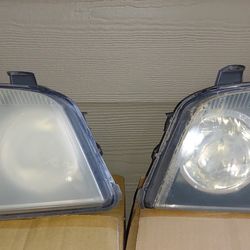 2003 Toyota Highlander OEM Headlights With Bulbs Intact R/L Set, OBO