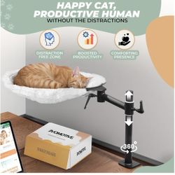 Evomotive Cat Deskside Dreamer Bed & Catnip Fish Toy