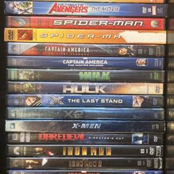 DVD Movies $5 Each Disney Marvel Horror Comedy Thriller Action Sci Fi