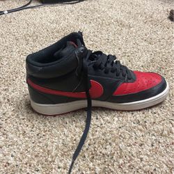 Red and Black Nike Shoes Size 7