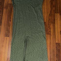 Universal Thread Women’s V-Neck Olive Green Maxi Dress Size Small