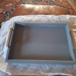 Garret LEATHER serving Tray