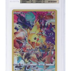 BGS 9.5 Crown Zenith, Secret Rare Pikachu