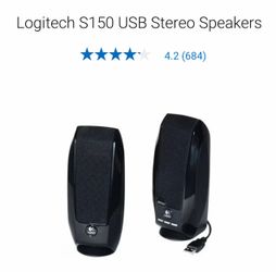 Logitech Computer Speakers USB $30 OBO