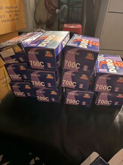 700c.  Tubes everything for six dollars please check the picture for your size.