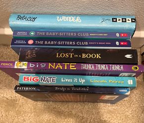 Wonder, Big Nate & other books