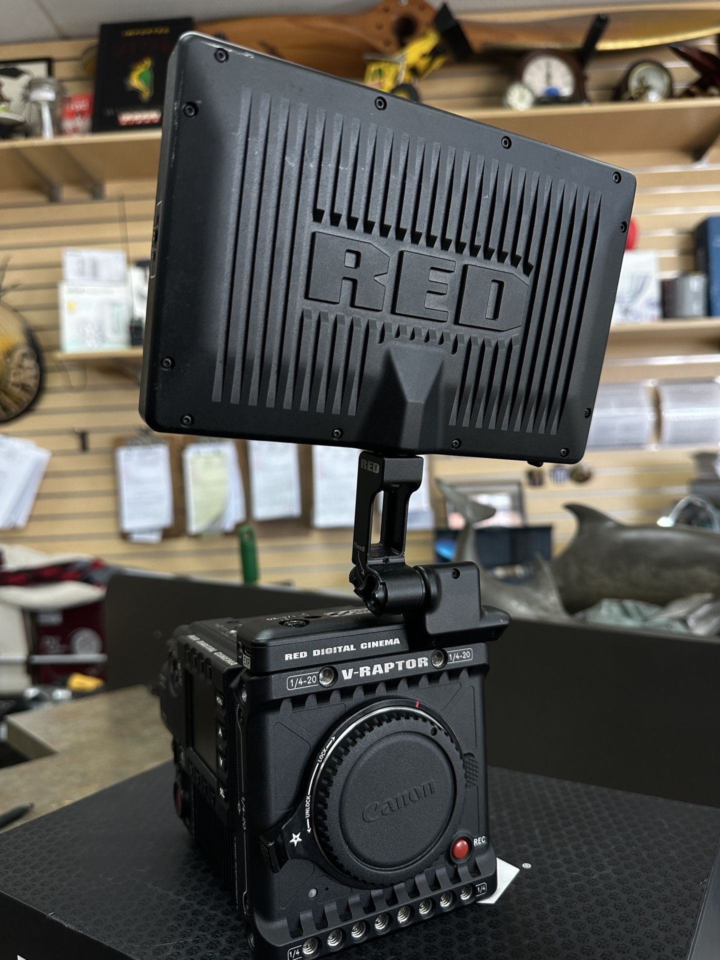 Red Digital V Raptor 8k Vv With Monitor And Extras