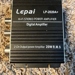 Lepai LP-2020A+ Hi-Fi Mini Stereo Amplifier – 20W RMS x2 Digital Amp