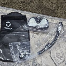 Diving Set Visor And Respirator