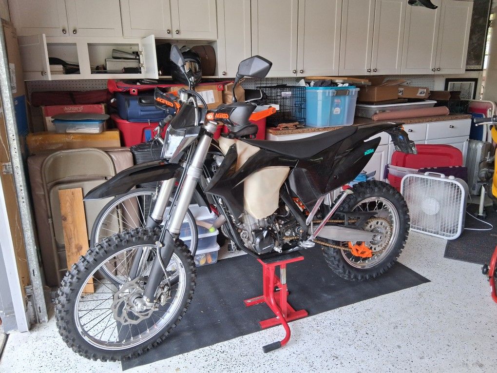 2014 KTM Exc 500 Street Legal Only 1850 Miles..