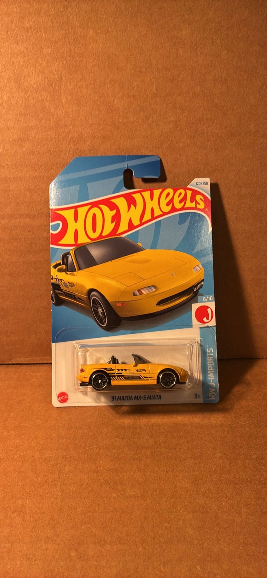 Hot Wheels ‘91 Mazda MX-5 Miata (Milwaukie,OR)