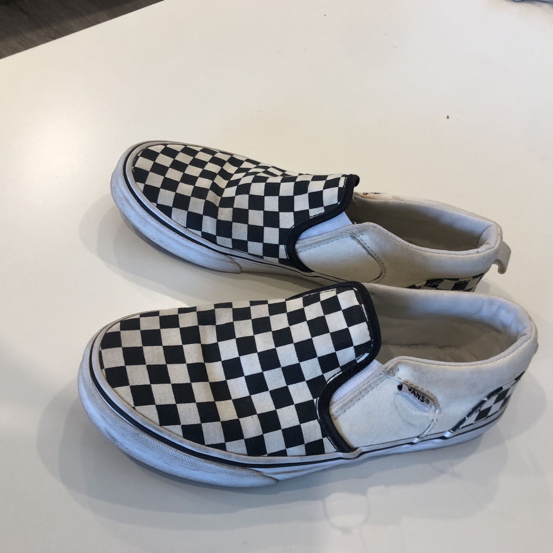 Vans Checkered Size 5 Kids