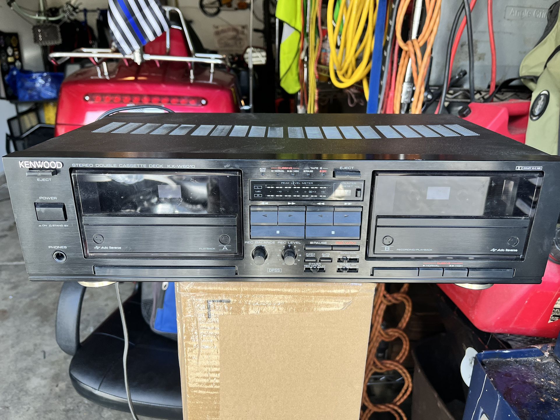 Kenwood Dual Cassette Deck 