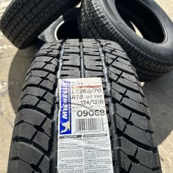 WE INSTALL 4 Brand New Michelin LTX AT2 LT265/70R18 100% 10 PLY LOAD RANGE E