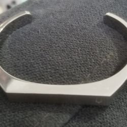 Bulova Open Cuff Bracelet Stainless Steel

