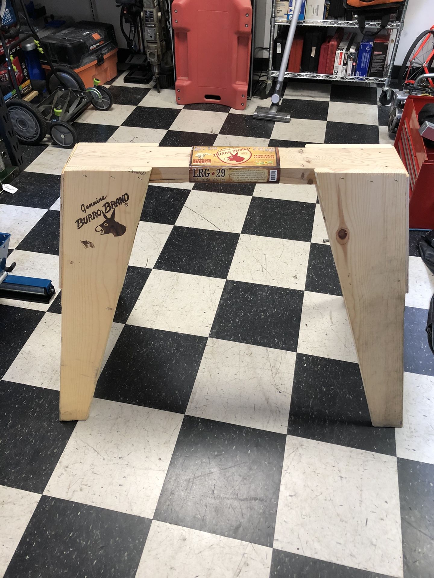 Genuine Burro Brand LRG 29” Sawhorse