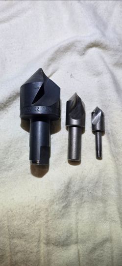 Single-Flute Countersink Drill Bits (Read Full Description)