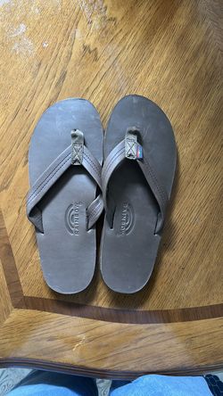 Rainbow sandals for men