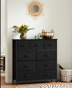 Black dresser