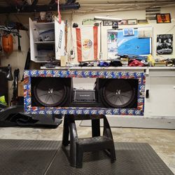 Subwoofer And Amp For Car