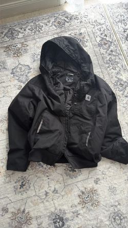Carhartt Yukon Extremes Loose Fit Full Zip Black Jacket Men