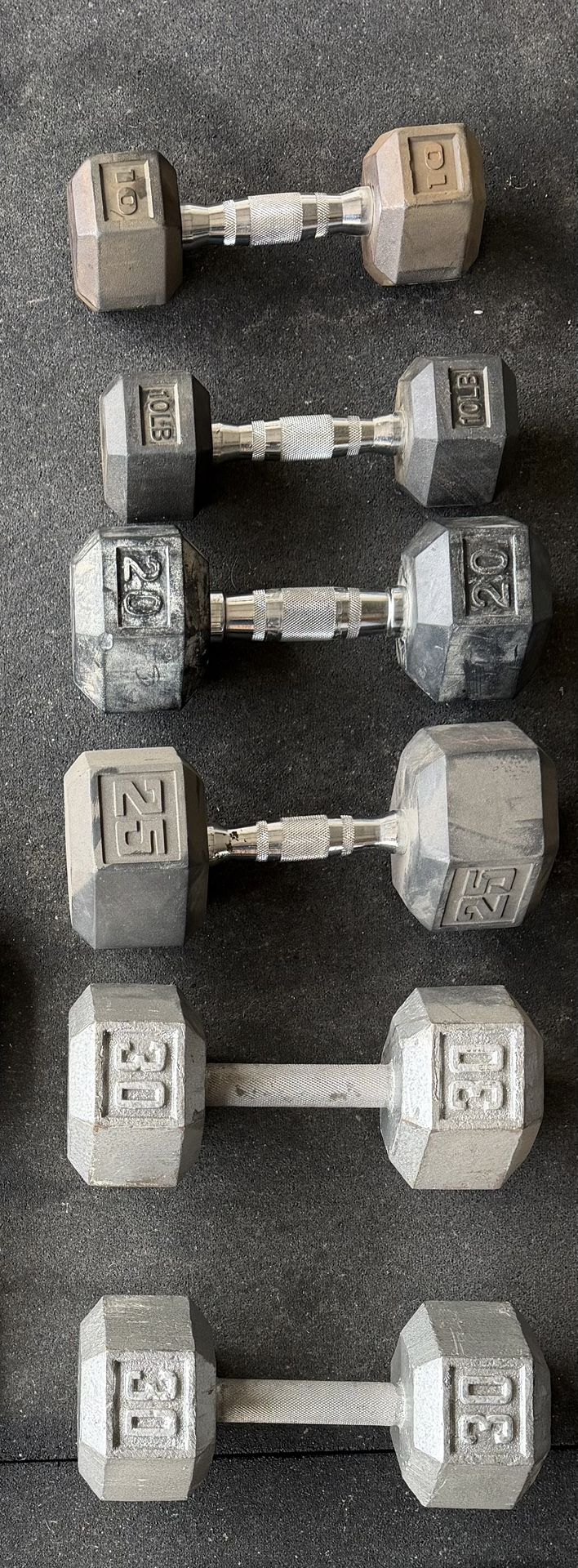 Dumbbells  125lbs