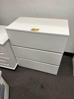 New 3 Tiers Wooden Bedside Table Dresser