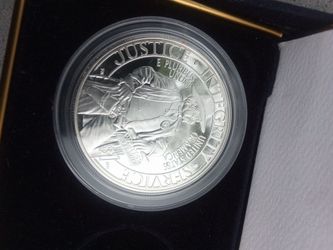 United States Marshal service coin silver