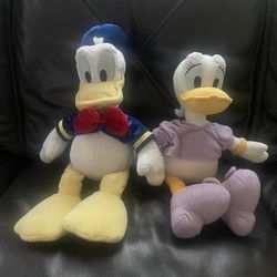 Donald And Daisy Duck Plush