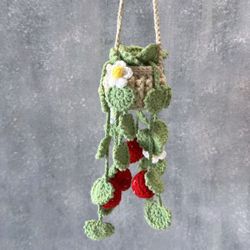 Strawberry Plants Hanging 