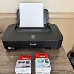 Premium Canon Pixma Inkjet Photo Printer with 2 new ink Cartridges + New Photo Paper