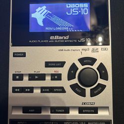 Boss E Band JS-10 Guitar Practice Tool