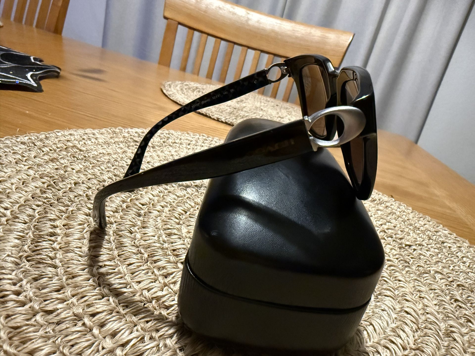 Coach sunglasses frames. HC8240-52-551087 Square Sunglasses Black Frame  Lens are PRESCRIPTION HC8240