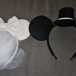 Bride And Groom Mickey Ears
