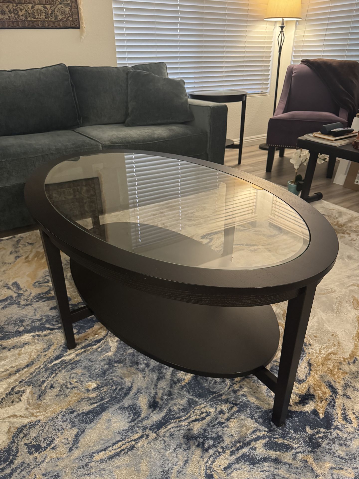 Coffee Table + 1 Matching Side Table + Bonus Extra Table