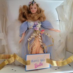 Harpist Angel Barbie Collectible