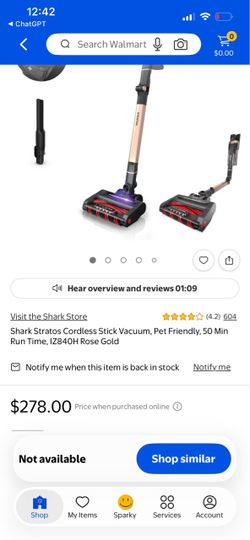 Shark cordless vacuum