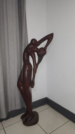 Life Size Wooden Statue